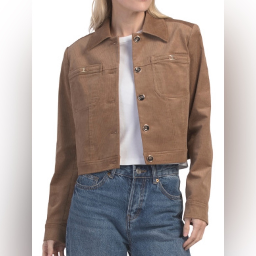 ELIE TAHARI CUDUROY JACKET